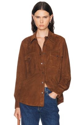 TWP TWP Cowboy Leather Travelin Soldier Top