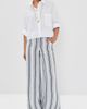 TWP TWP Demie Pants IVORY / NAVY - 5