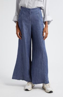 TWP TWP Demie Wide Leg Hemp Jeans