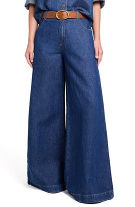 TWP TWP Dillon Mid Rise Wide Leg Jeans