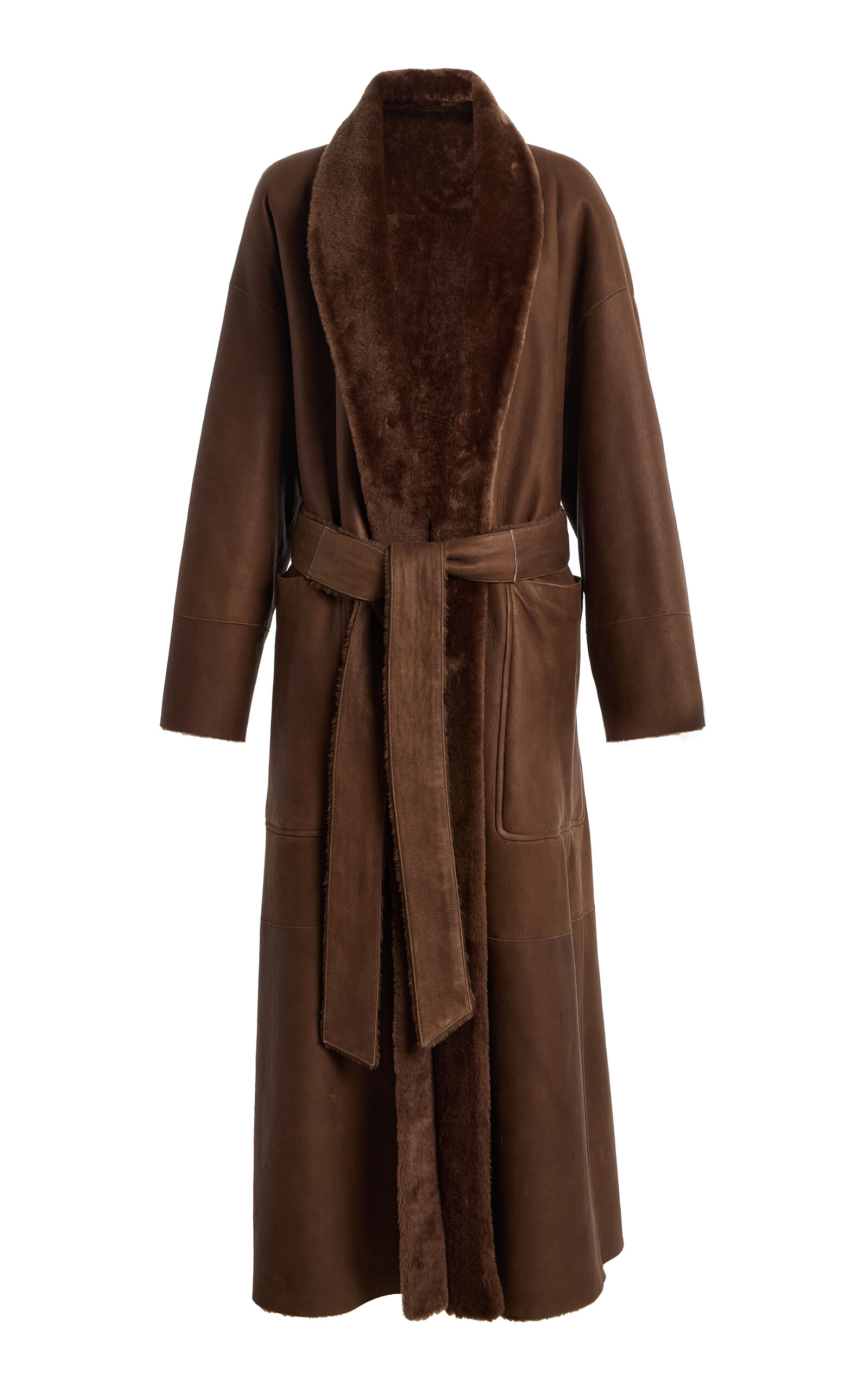 TWP TWP Em Reversible Shearling Coat