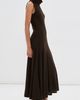 TWP TWP Funnel Neck Sleeveless Wool Dress After Dark - 4