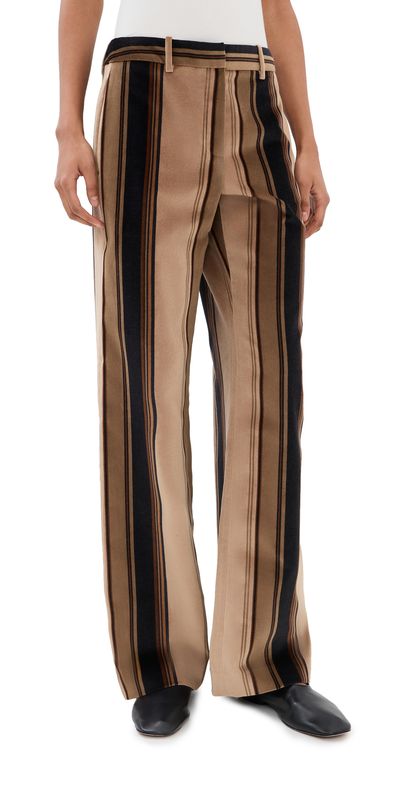 TWP TWP Isla Pintuck Pants Sepia Tint/Midnight