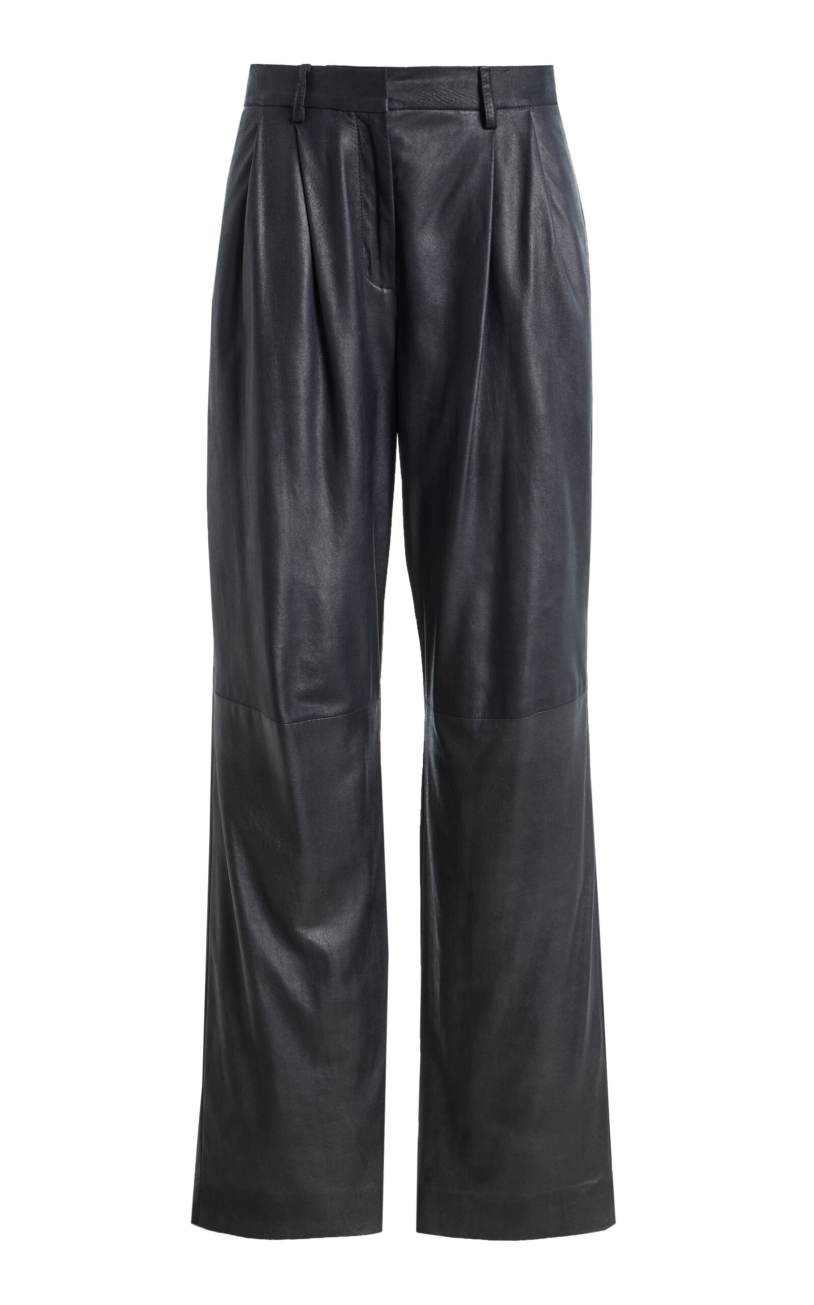 TWP TWP Ivy Pleated Leather Trousers