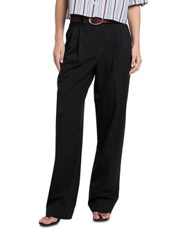 Twp Twp Ivy Wool-Blend Pleat Front Pants
