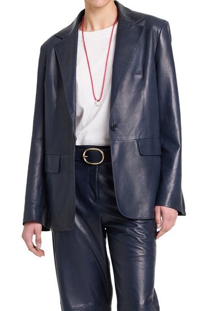 TWP TWP Jillian Leather Blazer