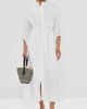TWP TWP Linen Maxi Dress White - 5