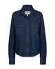 Twp Twp Mustang Sally Cotton Snap Front Denim Shirt - 6