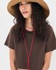 TWP TWP Nantucket Sound Hat Khaki/Red One - 3