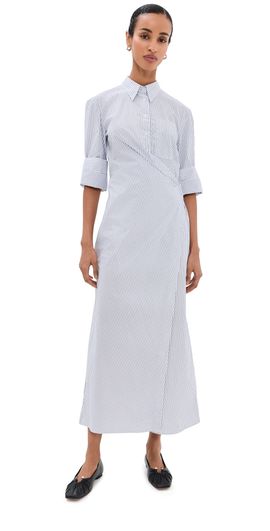 TWP TWP New Earl Dress White/Midnight
