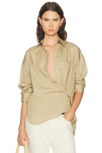 TWP TWP Newest Earl Button Down Top