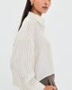 TWP TWP Next Ex Button Down Shirt Ivory / Blue - 4