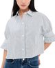 TWP TWP Next Ex Button Down Shirt White/Navy - 1