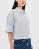 TWP TWP Next Ex Button Down Shirt White/Navy - 2