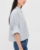TWP TWP Next Ex Button Down Shirt White/Navy - 4