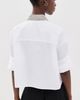 TWP TWP Next Ex Crystal Collar Button Down Shirt White - 3