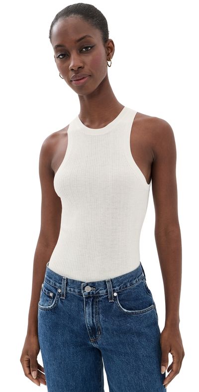 TWP TWP Port Tank Ivory