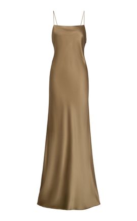TWP TWP Scoop Back Silk Slip Dress