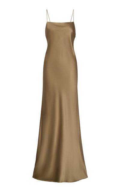 TWP TWP Scoop Back Silk Slip Dress