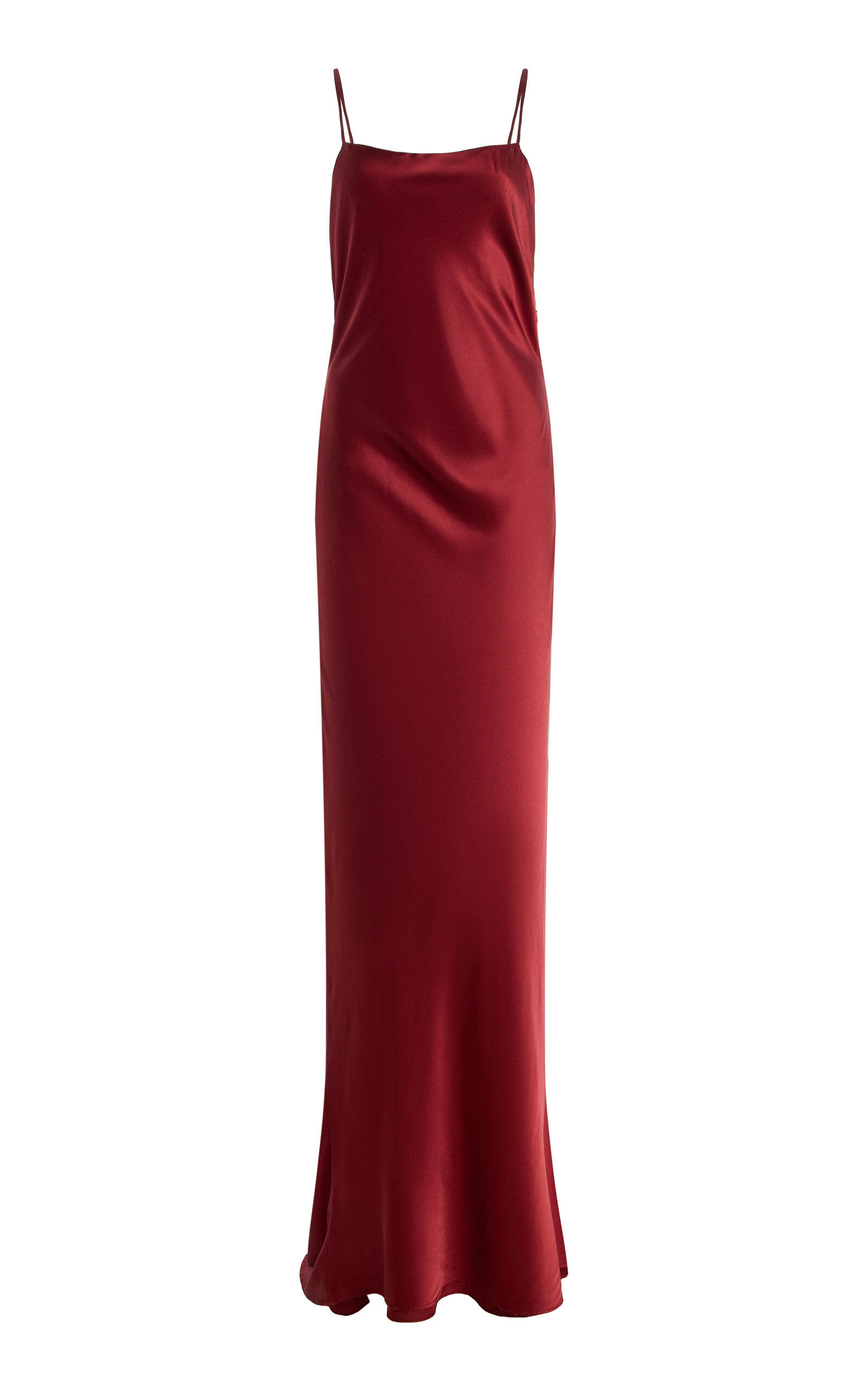 TWP TWP Scoop Back StretchSilk Maxi Dress