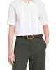 TWP TWP Short Lived Pleated Placket Top - 1