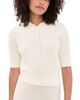 TWP TWP Short Sleeve Polo Sweater Ivory - 1