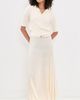 TWP TWP Short Sleeve Polo Sweater Ivory - 5