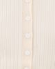 TWP TWP Short Sleeve Polo Sweater Ivory - 6
