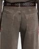 TWP TWP Song Sung Blue Leather Straight Leg Jeans - 1