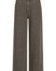 TWP TWP Song Sung Blue Leather Straight Leg Jeans - 2