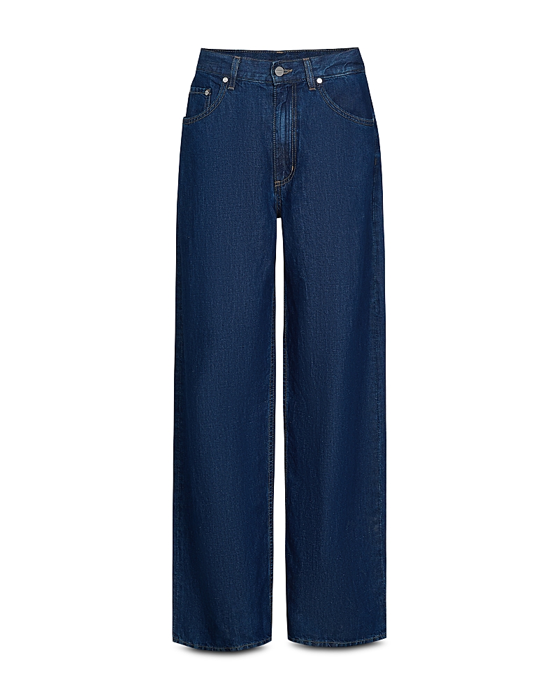 Twp Twp Song Sung Blue Wide Leg Jeans in Dark Stone