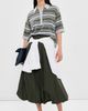 TWP TWP Stripe Polo Pullover Moss/Night Sky/Light Heather - 6