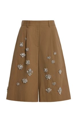 TWP TWP The City MidRise Cotton Shorts