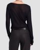 TWP TWP Women's Boatneck Long-Sleeve Top - 3