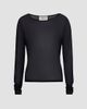 TWP TWP Women's Boatneck Long-Sleeve Top - 8