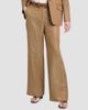 TWP TWP Women's Henry Herringbone Linen-Blend Wide-Leg Trousers - 7