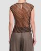 TWP Women's Beaded Net Tank - 3