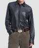 TWP Women's Cowboy Update Leather Shirt - 2