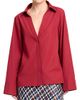 TWP Women's Deep V-Neck Relaxed Shirt - 2