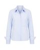 TWP Women's Double Layer Cotton Button-Front Shirt - 6