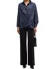 TWP Women's Earl Foldover Button-Front Shirt - 2