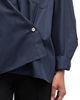 TWP Women's Earl Foldover Button-Front Shirt - 7