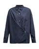 TWP Women's Earl Foldover Button-Front Shirt - 8
