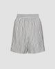 TWP Women's His Trunks Striped Silk Shorts - 1