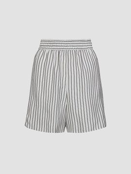 TWP Women's His Trunks Striped Silk Shorts