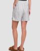 TWP Women's His Trunks Striped Silk Shorts - 6