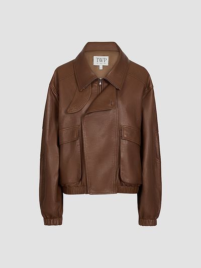 Twp Women's Hunter Leather Jacket
