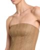 TWP Women's Jillian Chevron Linen-Blend Bustier - 6