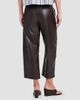 TWP Women's Leather Slouchy Boyfriend Trousers - 3