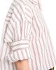 TWP Women's Next Ex Striped Cotton-Blend Crop Shirt - 4
